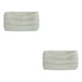 thumbnail image 4 of Maytalsory Multifunctional And Elegant Knitted Headbands For Women Stay Warm In Cold Weather Wide Application white 2Set, 4 of 6