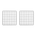 thumbnail image 3 of Transemion Portable Pet Playpen Panel Cage Fence Metal Guinea pig Wire Black General Grid 2Set, 3 of 6