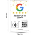 thumbnail image 5 of Custom Reusable Tag-Tap/QR Social Review Card -4 Pack Instant Social Reviews Card - QR Code and NFC Cards for Business, Social Review Tap Card, 5 of 5