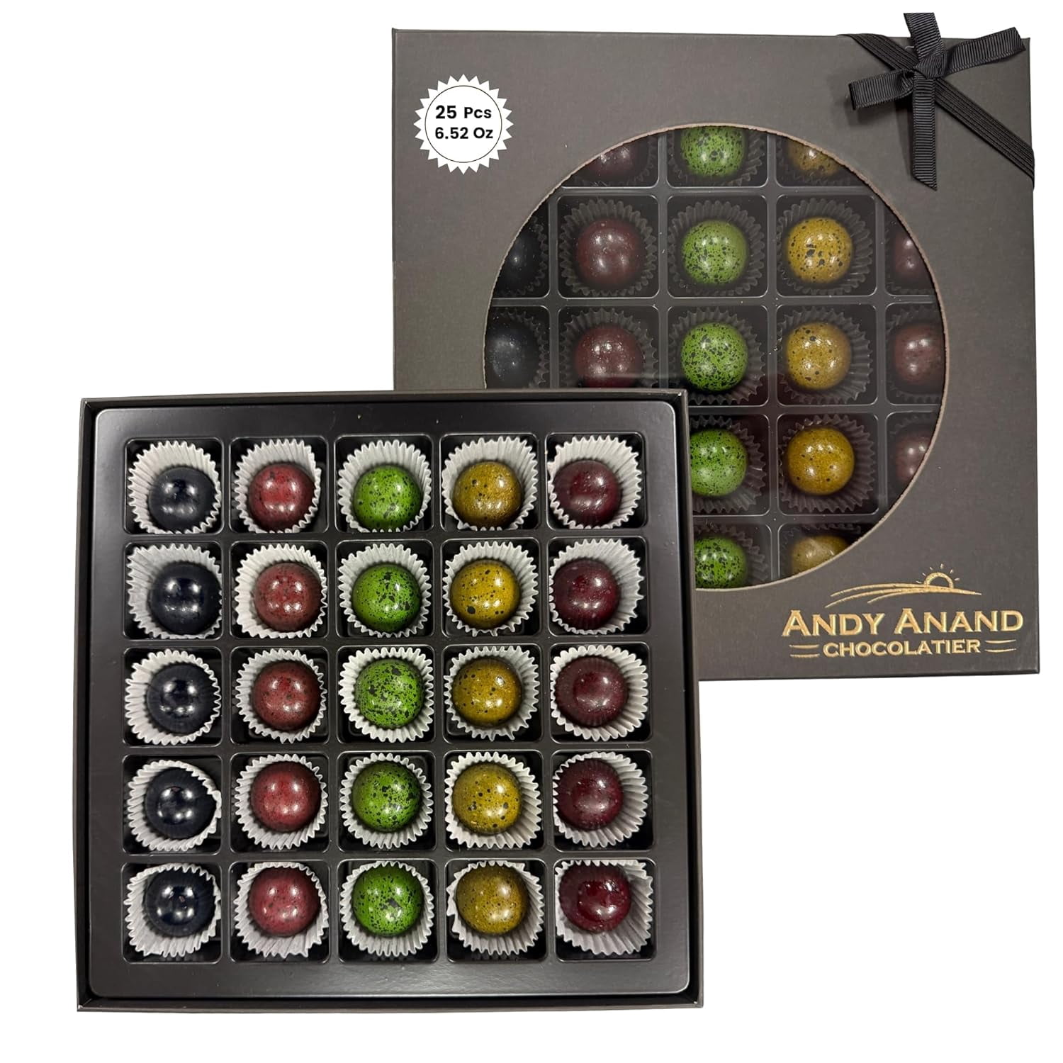 Andy Anand's Monet Collection, a Symphony of Chocolate Bon Bon Truffles (24 Pcs), Shipped 2nd Day Air