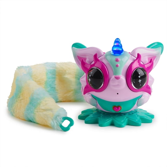 Pixie Belles - Rosie (Pink) - Interactive Enchanted Animal Toy with Bonus Tail