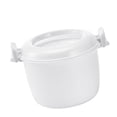 thumbnail image 3 of KAKOWELY Microwave Rice Cooker Multifunction Insulated Lunch Box Lunch Container Microwave Cooker Cookware For Microwave Oven (Small Size),8.27"X6.89"X5.51", 3 of 4
