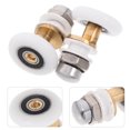 thumbnail image 2 of Shower Door Roller Wheel Stainless Steel Multi 2Pcs 1.26X0.98X0.98In, 2 of 9