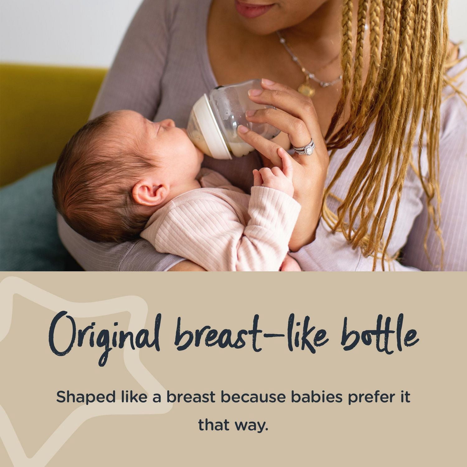 Tommee Tippee Plus Près de la Nature Biberons pour Bébé, Tétines Imitant le Sein avec Valve Anti-Colique