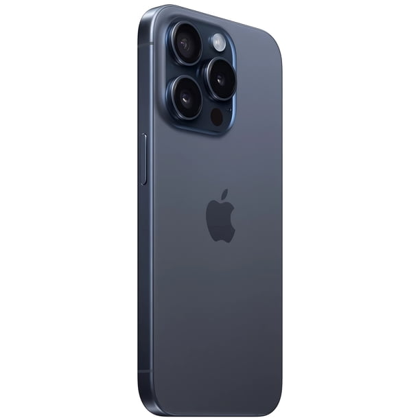Refurbished Apple iPhone 15 Pro - 256GB – Blue Titanium – 48MP
