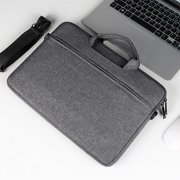 Wuztai 15.6 Inch Laptop Bag, Waterproof Computer Bag with Velvet Lining, Multi Functional Laptop Sleeve for Travel Work School, Sturdy Protective Case for MacBook Tablet Accessories
