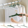 thumbnail image 1 of Vaidha Folding Clothes Hanger Portable Travel Multi Functional Plastic Clothes Hanger, 1 of 2