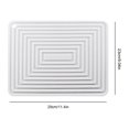 thumbnail image 4 of Tapis de Table Résistant à la Chaleur en Silicone Vague Pot de Napperon Support de Coussin Suspendu Réutilisable Bol Tasse Salle à Manger de Bureau Pad Blanc, 4 of 9