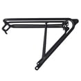 thumbnail image 4 of Mi.xim Foldable Bike Aluminum Alloy Rear Shelf Bikes Back Cargo Rack with Wheels Carrier Holder Outdoor Replacement for Brompton Black, 4 of 9