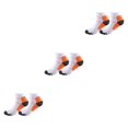 thumbnail image 1 of Wweixi 2piece Relieve Foot Fatigue Compression Socks For Greater Comfortable To Wear Ankles Socks orange S/M 3Set, 1 of 6