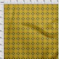 thumbnail image 3 of oneOone Georgette Viscose Tissu Check & Triangle Ikat Tissu à Coudre Imprimé BTY 42 Pouces de Large, 3 of 4
