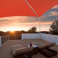 thumbnail image 2 of Yescom 2 Pack 25FT Triangle Sun Shade Sail UV Block Commercial Carpark Pool Camping Beach Outdoor Watermelon Red, 2 of 10