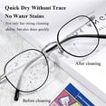 thumbnail image 4 of 100 Count Lens Wipes For Eyeglasses Lens Cleaning Wipes Pre Moistened Individually Wrapped Sracth Streak Glasses Cleaner Wipes For Sunglass Camera Lens Goggles, 4 of 6