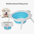 thumbnail image 1 of CBFFDC Bol pour Animaux Durable Pliable avec Support Facile à Nettoyer pour Voyage Randonnée Camping, 1 of 7