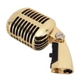 thumbnail image 2 of Microphone Dynamique Vintage, Microphone Style Rétro Classique, Microphone Directionnel en Alliage de Zinc Auto-Tirant pour Fête KTV, 2 of 7