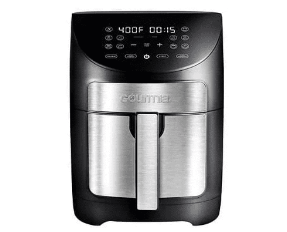 Refurbished Gourmia GAF798 7 Quart Digital Air Fryer With Preheat and Turn Reminder
