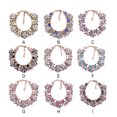 thumbnail image 2 of tredstone Rhinestone Statement Necklace Stand Out With Stunning Rhinestone Details Unique Clothing Decorations Black, 2 of 6