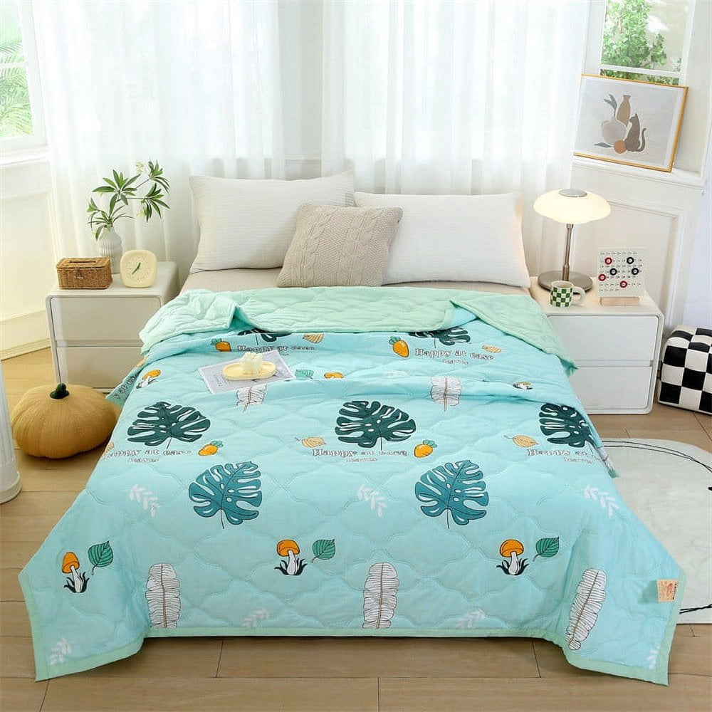 SUTENGDA Clearance Cooling Comforter Queen Size  Double-Sided Cool Tech Comforter  Soft Cooling Comforter for Hot Sleepers Breathable & Lightweight Comforter Queen Duvet Insert