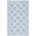 thumbnail image 4 of SAFAVIEH Bermuda Corie Geometric Quatrefoil Outdoor Area Rug, 4 of 6