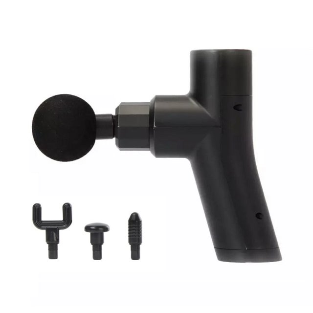 MINI6 Pistolet de Massage Professionnel avec 4 Vitesses Réglables - Noir