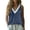 Navy, variant on Women's Lace Trim Spaghetti Strap Tank Tops V Neck Sleeveless Dressy Blouses Boho Vacation Outfits Beach Wear