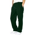 thumbnail image 4 of Men‘S Casual Solid Jogging Elastic Mid Waisted Sports Pants With Pockets Streetwear, 4 of 9