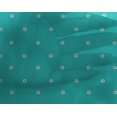thumbnail image 4 of oneOone Georgette Viscose Fabric Circle Block Print Fabric By The Yard 42 Inch Wide, 4 of 4