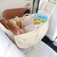 thumbnail image 3 of YAOMOBB Baby Stuff Organizer Double Handled Car Interior Storage Large Capacity with Cartoon Pattern Folding Design for Multifunctional Use Soft Fabric Organizer for Mommy Essentials, 3 of 6