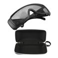 thumbnail image 4 of HILABEE Safety Glasses Lightweight Steel Mesh Safety Goggles for Working Wood Sawing Rectangular Case, 4 of 9