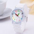 thumbnail image 3 of Montre-bracelet à Quartz pour Enfants Mode Chiffres Arabes Affichage Analogique, 3 of 10