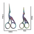 thumbnail image 2 of Embroidery Scissors, Stork Scissors for Sewing, Craft, Art Work & Everyday Use, Stainless Steel, 2Pcs, 2 of 6