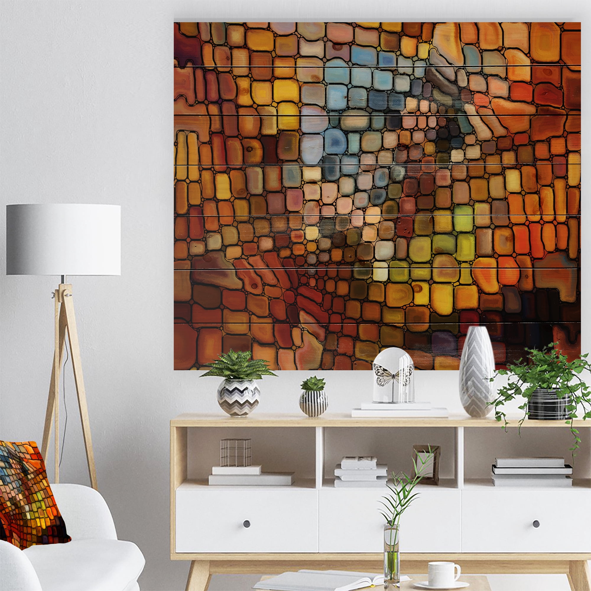 Impression sur toile « Dreaming Of Stained Glass » Design Art