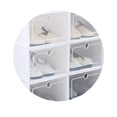 thumbnail image 4 of pitrice Flip Shoes Box Transparent Drawer Case Plastic Shoe Boxes Stackable Storage Case Organizer, 4 of 7