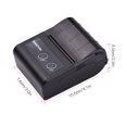 thumbnail image 3 of Eccomum Portable 58mm 2 Pouces Sans Fil BT Facture Thermique Reçu Imprimante Mini Mobile POS Imprimante Support ESC/POS Impression Commande Compatible avec Android iOS Fenêtres pour Restaurant Supermarché Détail St, 3 of 7