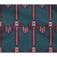 thumbnail image 4 of oneOone Tissu Flex Coton Chevron Ikat Décor Tissu Imprimé BTY 40 Pouces de Large, 4 of 4