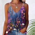 thumbnail image 1 of LSLJS Blouse d'Été Décontractée Sans Manches à Col en V pour Femme, T-Shirt pour Femmes, Camisole et Débardeurs pour Femmes, 1 of 5