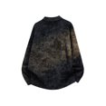thumbnail image 3 of Chandail à Capuchon pour Hommes, Élégant, Imprimé, Manches Longues, Décontracté, Col Rond, Chandail à Capuchon pour Hommes à Manches Longues, 3 of 3