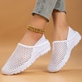 thumbnail image 3 of Womens Slip on Sneakers Breathable Mesh Mules Comfort Outdoor Backless Clogs Driving Sandals Walking Shoes, 3 of 6