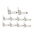 thumbnail image 1 of Xuanheng 10 Pcs Ressorts de Torsion Double Retour Métal pour Fer à Friser Outil à Cheveux 26mm, 1 of 8