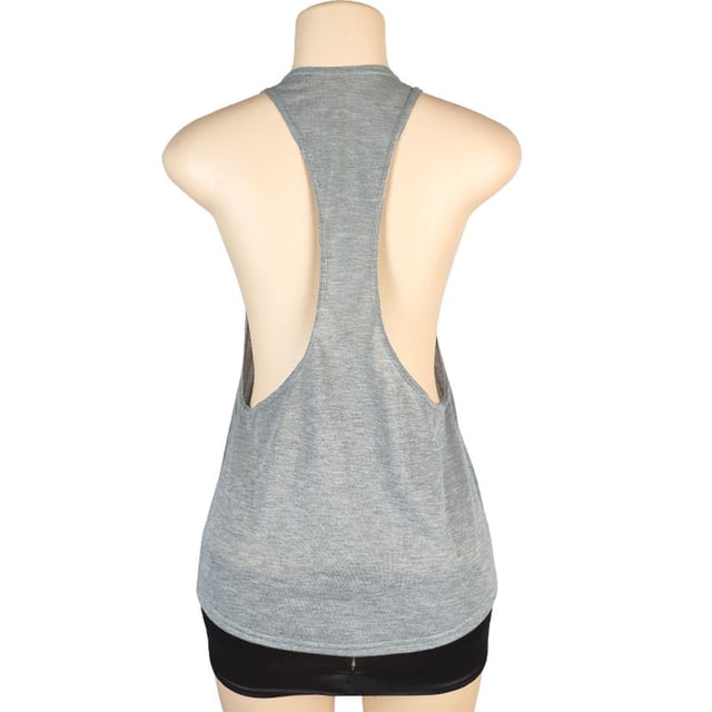 Timegard Womens Tank Top Summer Athletic Sleeveless Racerback Casual Comfy Workout Tee Top Solid Color
