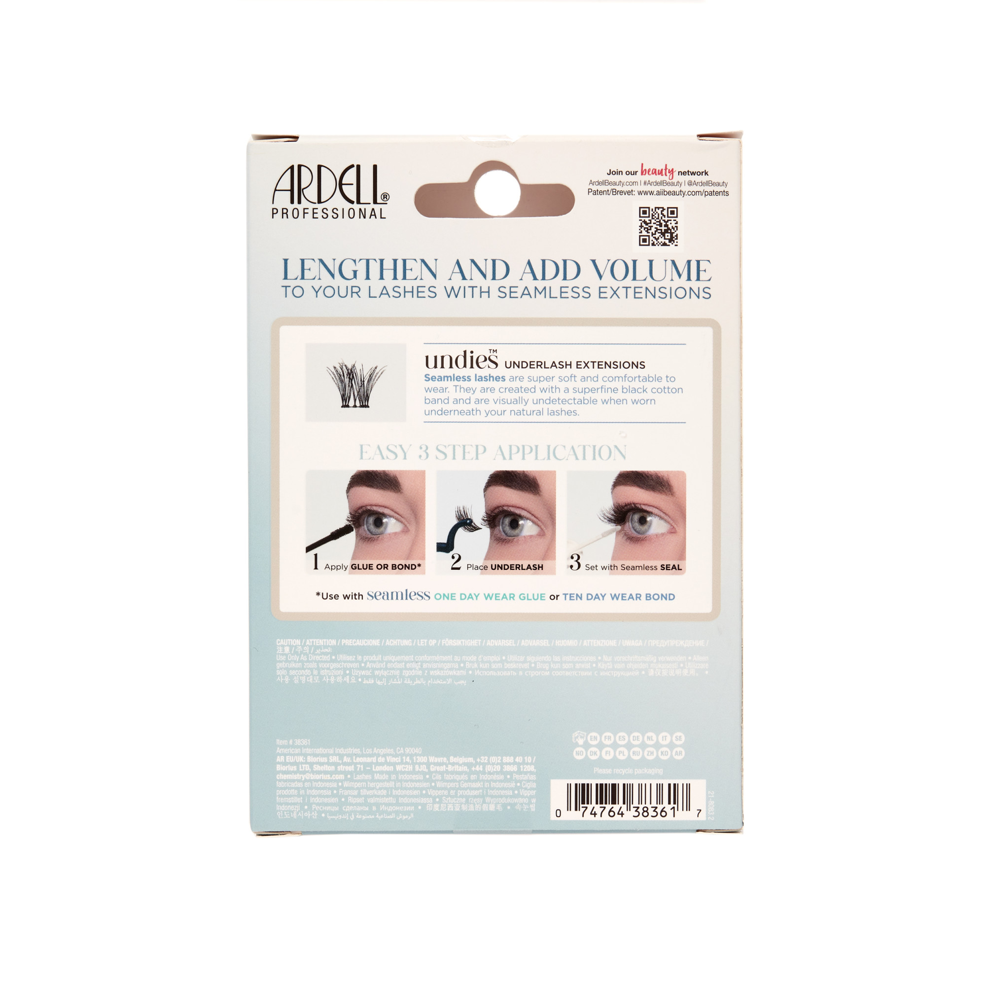 Ardell - Seamless Wispies With Duo 1 Gram Glue