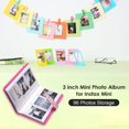 thumbnail image 4 of CUITING 96 Pockets Mini Polaroid Photo Album for Fujifilm Instax Mini Film (Pink), 4 of 10
