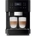 thumbnail image 1 of Miele CM 6160 MilkPerfection Automatic Coffee Machine - OneTouch for Two, AromaticSystem, 4 individual profiles, DoubleShot, WiFi-compatible, LED lighting, easy cleaning, in Obsidian Black, 1 of 2