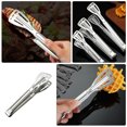 thumbnail image 3 of Stainless Steel Kitchen Tong Barbecue Cooking Tong Steak Grilling Tong, 3 of 9