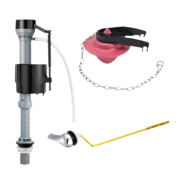 GUOOL Toilet Fill Valve Portable Toilet Component Height Adjustable Toilet Inlet Valve Red T4213