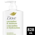 thumbnail image 2 of Dove Shampooing Concombre et Hydratation Soin des Protéines Bio, 828 ml, 2 of 7