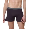thumbnail image 2 of INNERSY Boxer Briefs with Open Fly Cotton Stretch Underwear for Men 7-Pack (Gradient Basics, Small), 2 of 6