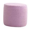thumbnail image 2 of MesaSe Petit Pouf à Langer en Velours Éponge Rose, 2 of 8