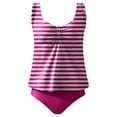 thumbnail image 2 of Maillots de Bain pour Femmes, Tankinis pour Femmes Modestes Deux Pièces, Haut de Tankini à Nœud devant avec Bas, Cadeaux pour la Famille, 2 of 4