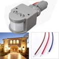 thumbnail image 2 of Motion-Activated Sensor Light for Home Security with Wide Detection Range, 2 of 8